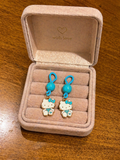Pretty Kitty (Teal) Cherry Charms™